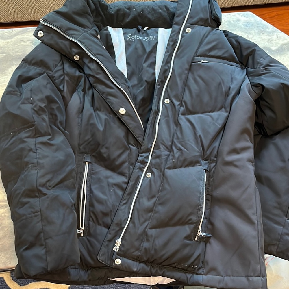 Gently worn Calvin Klein Performance Puffer Down Jacket size Large